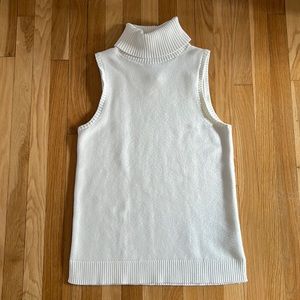 NWT JCrew Factory Turtleneck Sleeveless Sweater